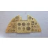 1/24 Hawker Hurricane Mk 1 Instrument Panel PE & Decal for Airfix kits