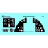 1/24 Hawker Hurricane Mk 1 Instrument Panel PE & Decal for Airfix kits