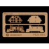 1/24 Messerschmitt Bf109E Instrument Panel PE & Decal for Airfix kits