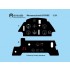 1/24 Messerschmitt Bf109E Instrument Panel PE & Decal for Airfix kits