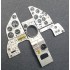 1/24 Harrier GR1 / GR3 Nickel Silver Instrument Panel for Airfix kits
