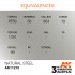 Acrylic Paint (3rd Generation) - Natural Steel (Metallic Colours, 17ml)