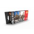 Acrylic Paint (3rd Generation) Set for Figures - French Uniform Colours 3G (6x 17ml)