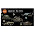 Acrylic Paint (3rd Generation) Set for AFV - Middle East War Colours 3G (6x 17ml)