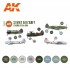 Acrylic Paint 3rd Gen set for Aircraft - Soviet Aircraft Colours 1930s-1941 (8x 17ml)