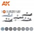 Acrylic Paint 3rd Gen set for Aircraft - US Air Force & ANG Modern Aircraft Colours