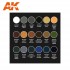 Acrylic Paint (3rd Generation) Signature Set - RAFA "Archiduque" Personal Mixes (18x 17ml)