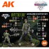Acrylic Paint (3rd Gen.) Wargame Starter Set - Battle ORC (14x 17ml, 30mm figure)