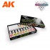Acrylic Paint (3rd Gen.) Wargame Starter Set - Battle ORC (14x 17ml, 30mm figure)