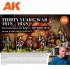 Acrylic Paint (3G) Wargame Signature Set - Thirty Years War 1618-1648 Archiduque (18 colours, 17ml each)