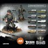Wargame Starter Set German Panzergrenadier Division Europe (10 Acrylic Paints & 1 Figure)