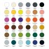 Wargame Paint It All Box (36 Acrylic 3Gen Colours, 2 brushes, 1 mat)