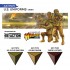 Acrylic Colour set for Contrast Painting - Quick Gen #US Uniforms (3x 18ml)