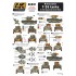 1/35 Decals for Nationalist T-26 Tanks in The Spanish Civil War