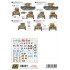 1/35 Decals for Nationalist T-26 Tanks in The Spanish Civil War
