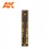Brass Pipes (diameter: 0.2mm, length: 20cm, 2pcs)