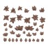 Wargames Basing Bit - Plants #Forest Leaves (35pcs)
