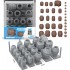 Wargames Basing Bit - Wargame Scenery #Wood Barrels (32pcs)