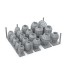 Wargames Basing Bit - Wargame Scenery #Wood Barrels (32pcs)