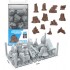 Wargames Basing Bit - Wargame Scenery #Village Ruins (12pcs)
