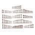 Wargames Basing Bit - Wargame Scenery #Human Bones (120pcs)