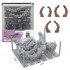 Wargames Basing Bit - Special Effects #Jump-Pack Trail FX (6pcs)