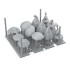 Wargames Basing Bit - Plants #Gigant Musrooms (12pcs)