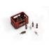 1/24 Plastic Box Coca-Cola Bottles 1940s-1980s 