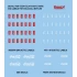 1/24 Plastic Box Coca-Cola Bottles 1940s-1980s 