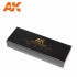 Premium Siberian Kolinsky Brushes Deluxe Case (brushes sizes: 00-0-1-2)