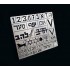 IDF AFV Stencil (Masking) for 1/32, 1/35 Scale Models (80x60mm)