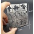 Digital Camo Stencil (Masking) #Large for 1/35, 1/100 Gundam/Scale Models (80x80mm)
