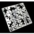 Digital Camo Stencil (Masking) #Large for 1/35, 1/100 Gundam/Scale Models (80x80mm)
