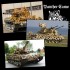 Jaguar Camouflage Mark Stencil (Masking) for 1/35, 1/100 Scale Models (80x80mm)