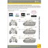 Painting Stencils - 1/35 WWII German Tiger I Early Production of s.Pz.Abt.503