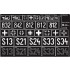 Painting Stencils - 1/35 WWII German Tiger I[Early] of 2.SS Pz.Div Das Reich
