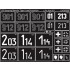 Painting Stencils for 1/35 WWII German Tiger I Late Production sPz.Abt 507