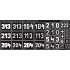 Painting Stencils for 1/35 WWII German King Tiger s.SS.Pz.Abt 101