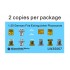 1/35 WWII German Fire Extinguisher Placecards (2 sheets)