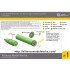 1/35 German WWII 12.8cm Pzgr.(Panzergranate) 43 Ammunition Pack (5pcs)