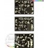1/35 Spraying Stencil WWII German Camouflage Solid Disc Pattern