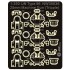1/350 WWII IJN Type-96 25mm Triple Mount (6 Triple Mounts/18 Guns)