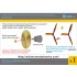 1/350 WWII IJN Carrier Aircraft Dynamic Propellers for A6M2,A6M5,D3A1,B5N2,D4Y3,B7A2,B6N