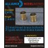 1/350 WWII IJN Battleship Bollards (D: 2.00mm, H: 2.4mm)(20 Machined Bollards)
