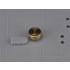 1/350 WWII IJN Mushroom Vent Type 1 (D: 3.72mm, H: 2.6mm)(12 Machined Vents)