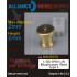 1/350 WWII IJN Mushroom Vent Type 4 (D: 2.0mm, H: 2.0mm)(12 Machined Vents)