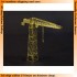 1/700 WWII USN 20ton Tower Crane set (Early Type) (2 cranes)
