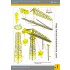 1/700 WWII USN 20ton Tower Crane set (Early Type) (2 cranes)