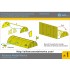 1/700 Dockyard Diorama Accessories - Dockyard building set 8 Barracks
