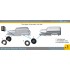 1/700 WWII German Mercedes G4 Staffwagon & Ambulance set (6pcs)